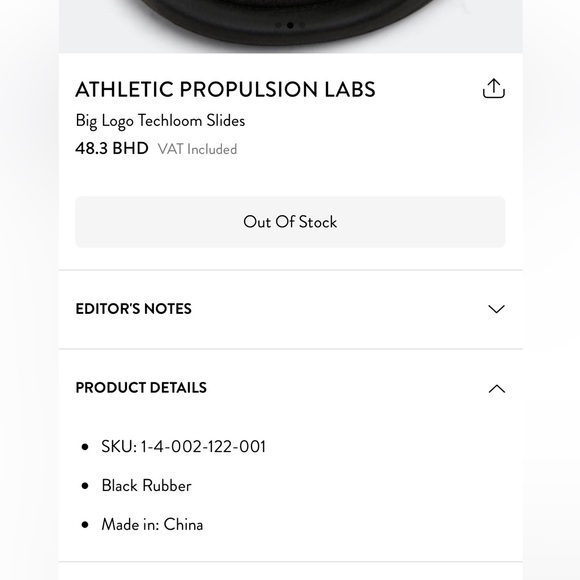 APL Big Logo Techloom Slides Black SZ 11 - Picture 12 of 12